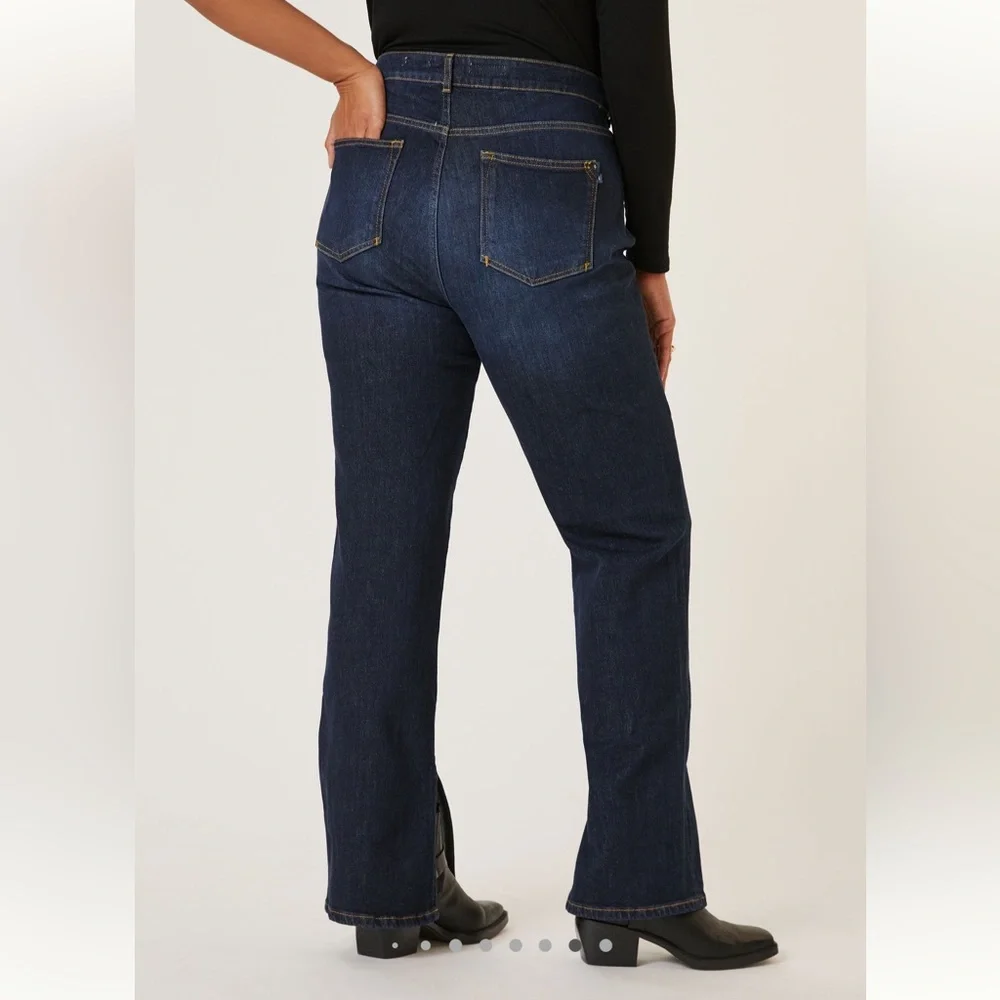 Final Sale 👀 No More Low Offers Anthropologie PILCRO THE SPLIT STRAIGHT JEANS